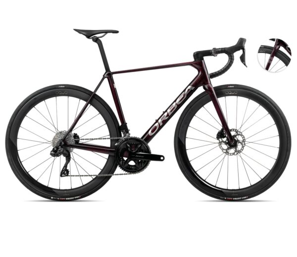 ORCA M30iLTD PWR 47 Wine Red Carbon View-Titanium (Gloss)