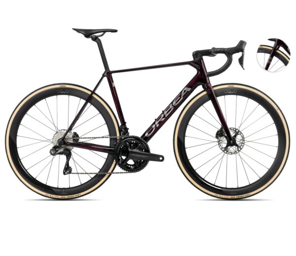 ORCA M20iLTD 47 Wine Red Carbon View-Titanium (Gloss)