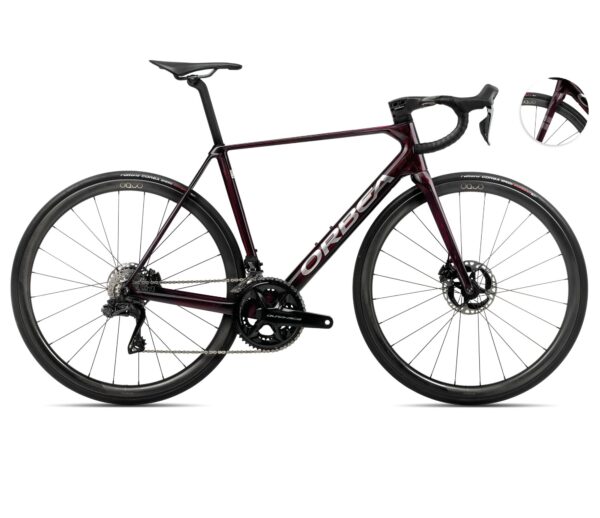 ORCA M10iLTD PWR 47 Wine Red Carbon View-Titanium (Gloss)