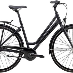 Black Winther 1 Dame Nexus 7g Fod/V-bremse Dyn. forl 50cm Sandblæst sort